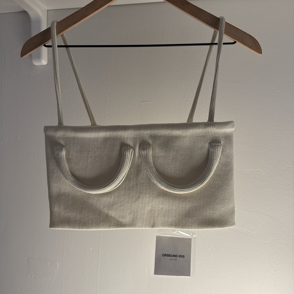 Orseund Iris Tube Top in Ivory